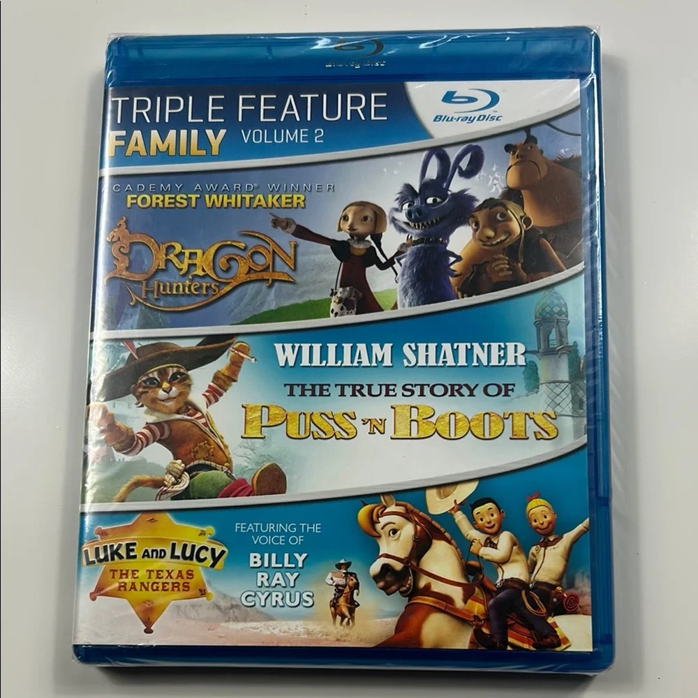 Blu-ray Triple Feature Family Volume 2 - Blue Case
